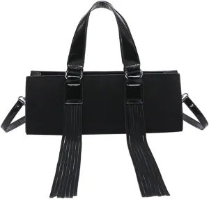 Stylish Crossbody Bags for Women Vintage Handbags for Women 2025 Suede Bag with Tassel Shoulder Bag Satchel Purse 2025 Trendy