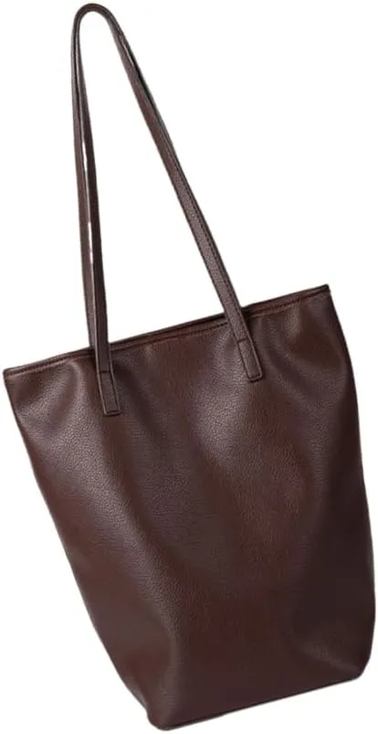 Stylish PU Leather Bucket Handbag For Ladies Shoulder Bag Large Capacity Shopper Bags For Office And Casual Travel