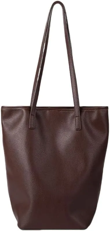 Stylish PU Leather Bucket Handbag For Ladies Shoulder Bag Large Capacity Shopper Bags For Office And Casual Travel