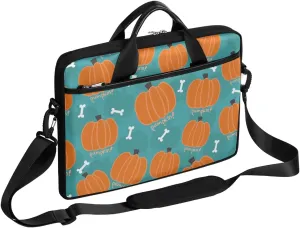 Thanksgiving Day Modern Laptop Shoulder Bag Tablet Computer Notebook Sleeve Messenger Bags Carrying Case with Strap Briefcase Tote for 14 15 in Laptops