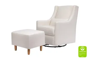 Toco Swivel Glider and Ottoman