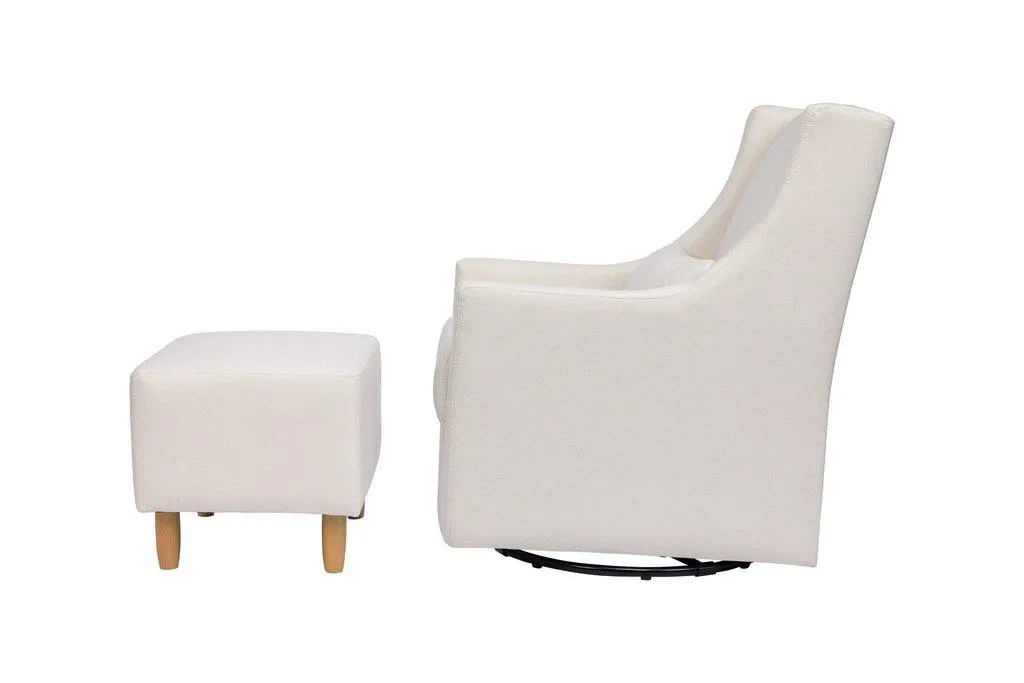 Toco Swivel Glider and Ottoman
