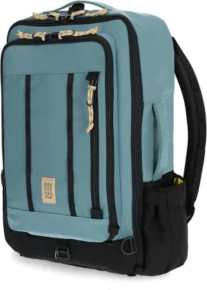 Topo Designs Global Travel Bag 30-40 Liter - Carry-on Compliant Versatile Pack, 3 Carry Options, External Laptop Sleeve (Original, 30L, Pine)