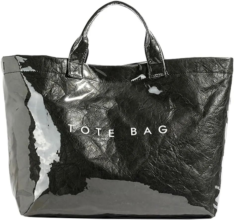 Tote Bag for Women Shoulder Bags Large Satchel and Purse Stylish Kraft Paper Handbag Dating Work Shopping