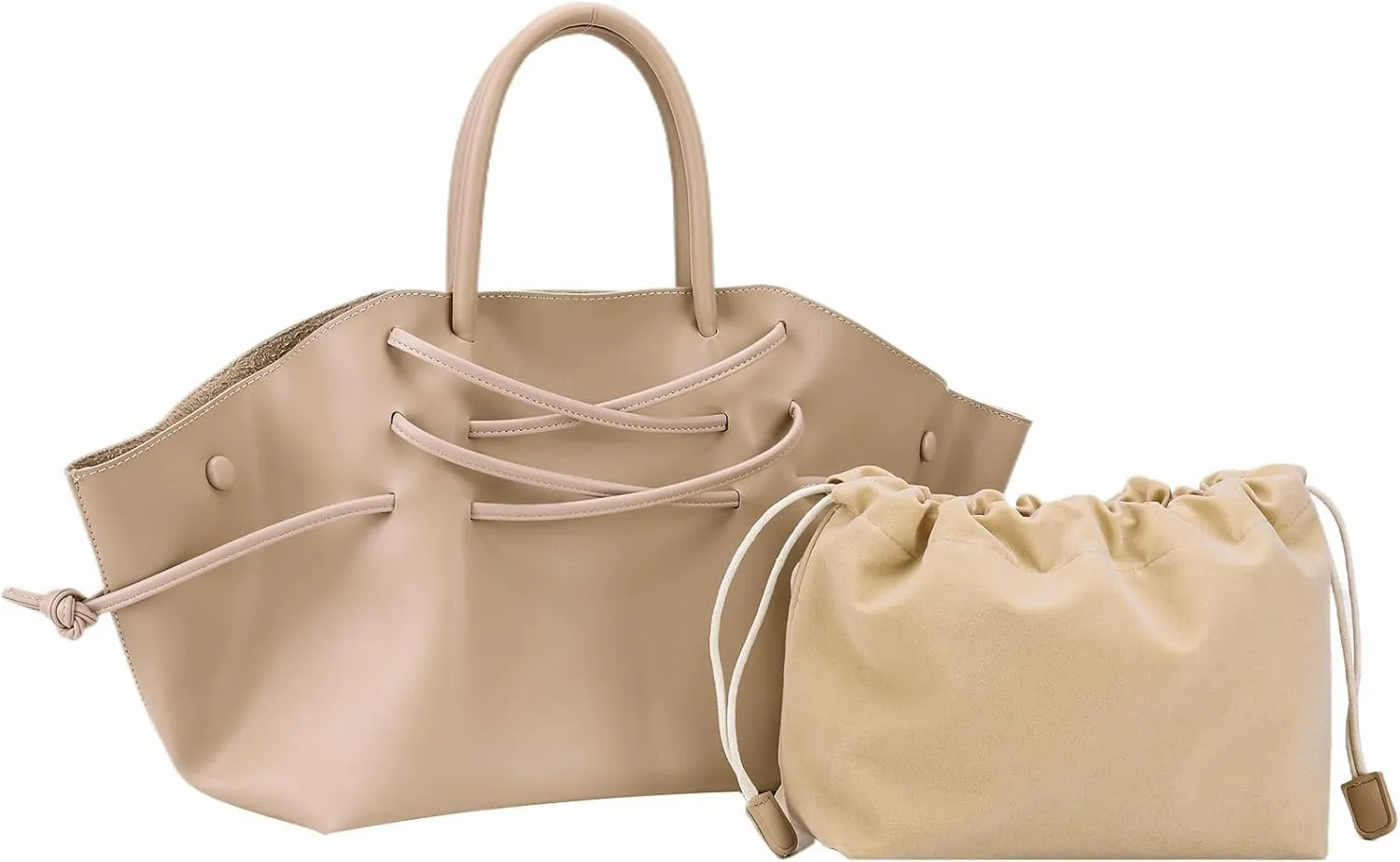 Tote Bags for Women, Large Capacity Crossbody Bag Set PU Top-Handle Tote Shoulder Bags Designer Satchel Bag