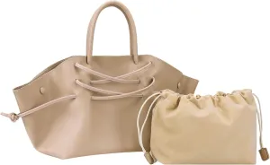 Tote Bags for Women, Large Capacity Crossbody Bag Set PU Top-Handle Tote Shoulder Bags Designer Satchel Bag
