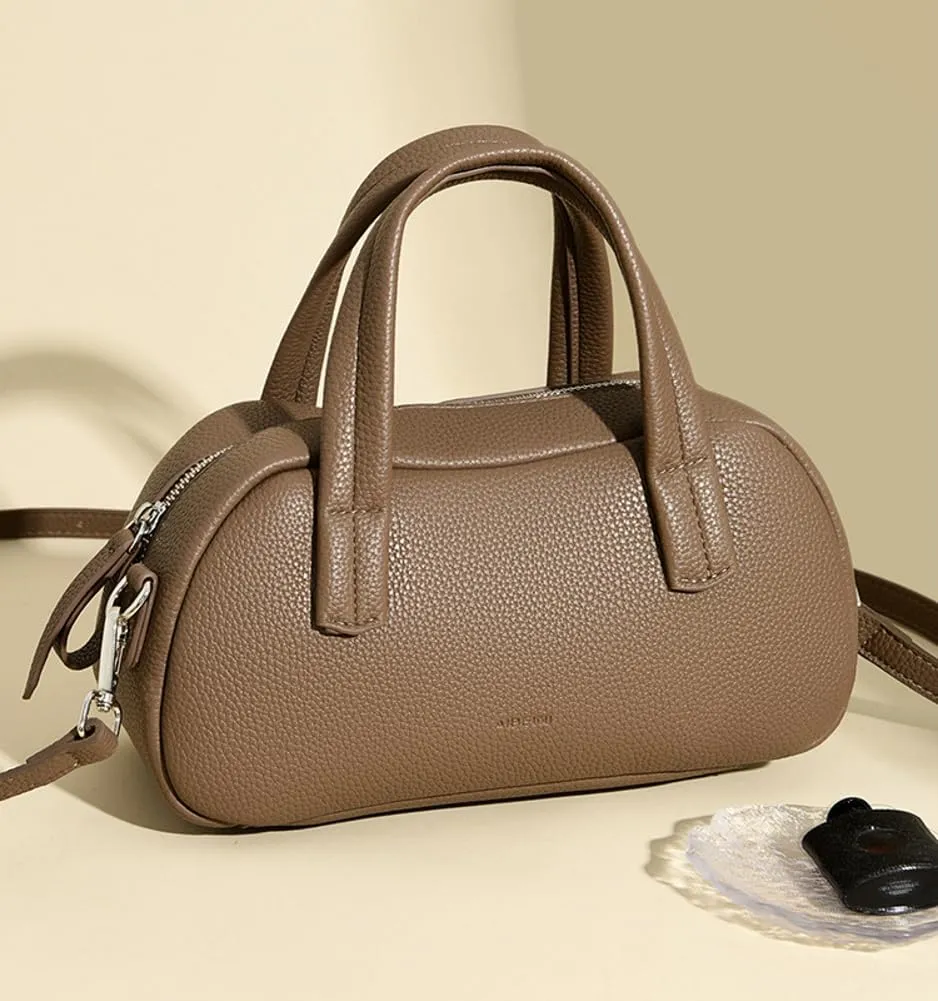 Trendy Crossbody Bags for Women Vegan Leather Shoulder Handbag Top Handle Satchel Bags Pillow Purse Clutch Tote Bag