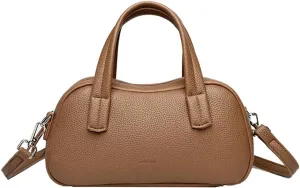 Trendy Crossbody Bags for Women Vegan Leather Shoulder Handbag Top Handle Satchel Bags Pillow Purse Clutch Tote Bag