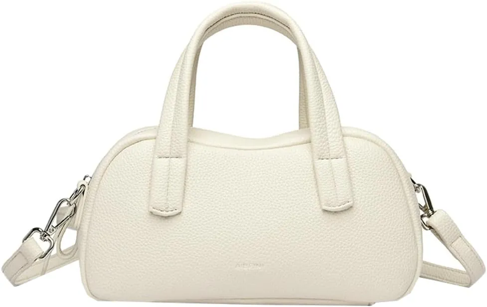 Trendy Crossbody Bags for Women Vegan Leather Shoulder Handbag Top Handle Satchel Bags Pillow Purse Clutch Tote Bag