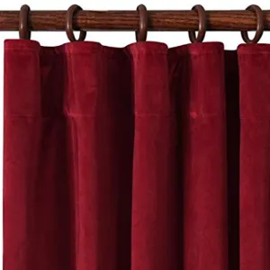 Velvet Curtain Red 52 x 120