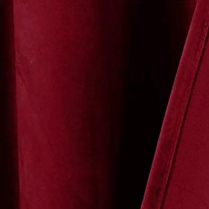 Velvet Curtain Red 52 x 120