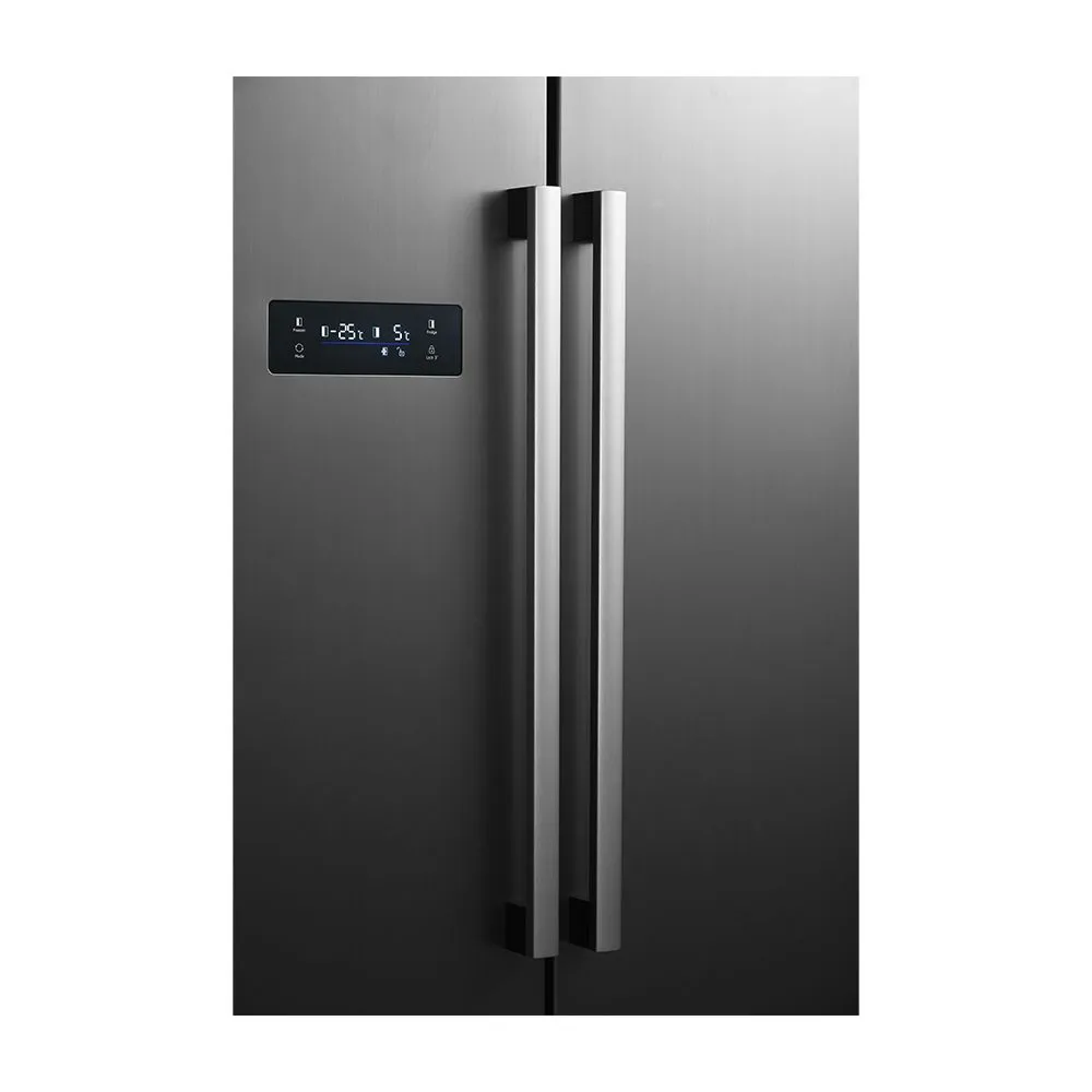 Voltas Beko RSB495XPE 472L Side by Side Refrigerator (Inox Look)