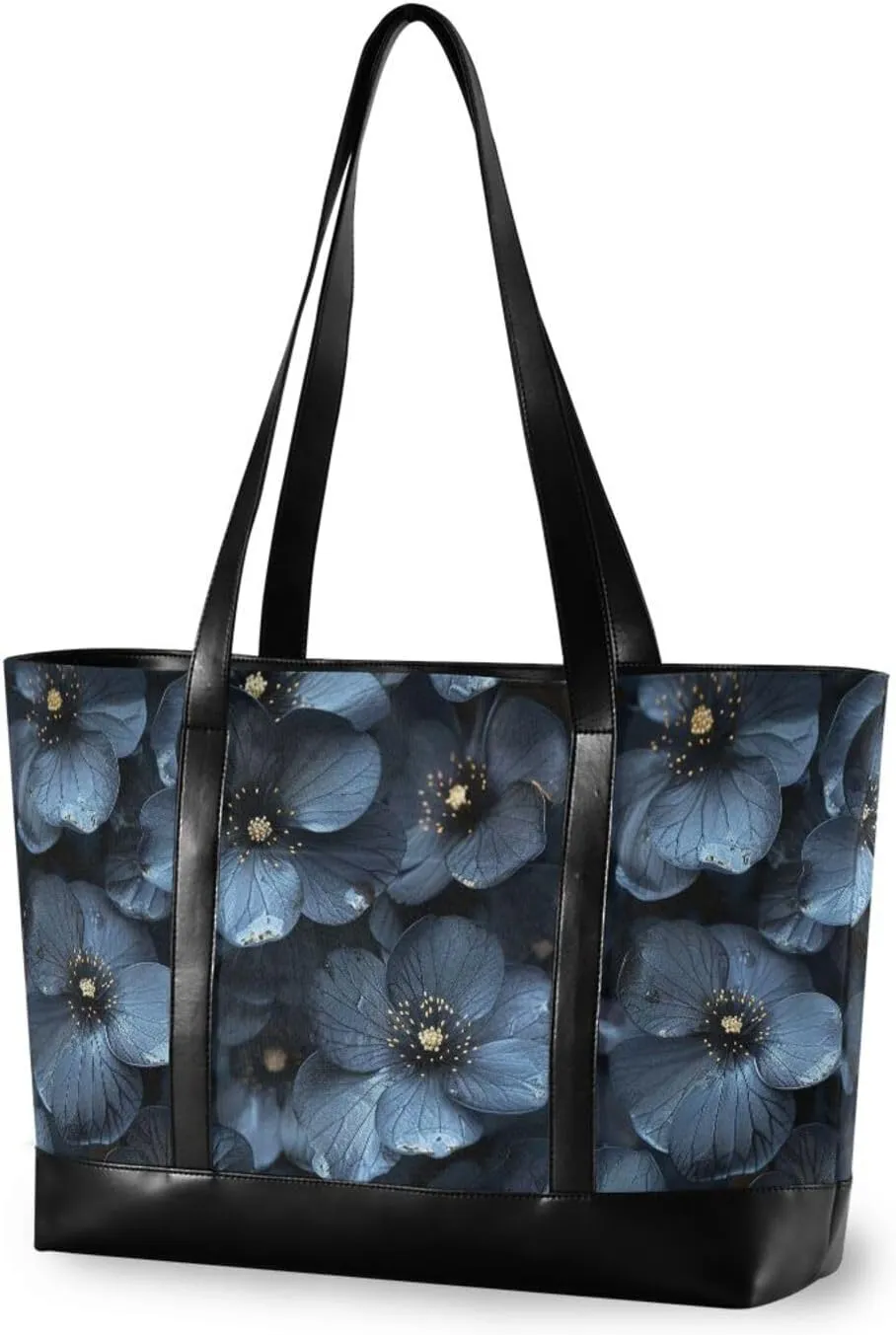 Wasteland Punk Floral Gunmetal modern tote with zipper for gym with tablet bolso para laptop mujer