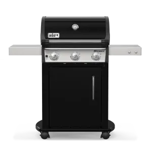 Weber Spirit E-315 3-Burner BBQ in Black with Cast-Iron Cooking Grates