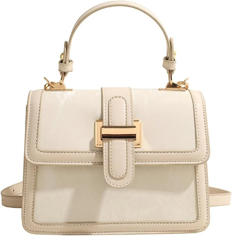 Womens Trendy Crossbody Shoulder Bags Vegan Leather Small Tote Purse Handbags Y2k Satchel 2024